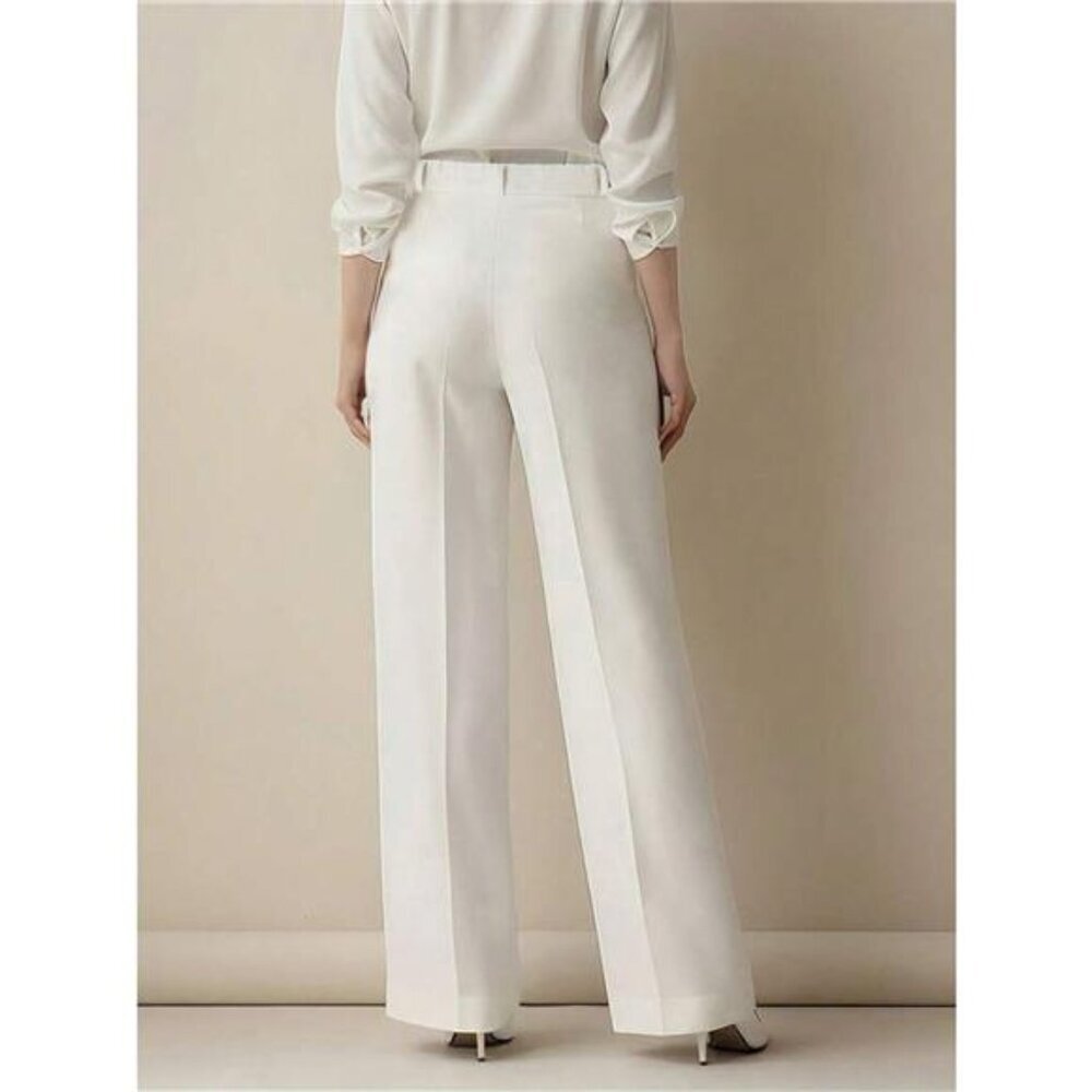 High-Waisted Wide Leg Pants - Picture 4 of 14